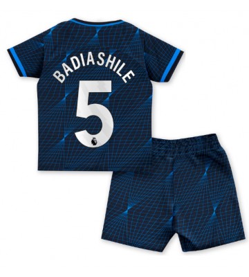 Chelsea Benoit Badiashile #5 Bortaställ Barn 2023-24 Kortärmad (+ Korta byxor)